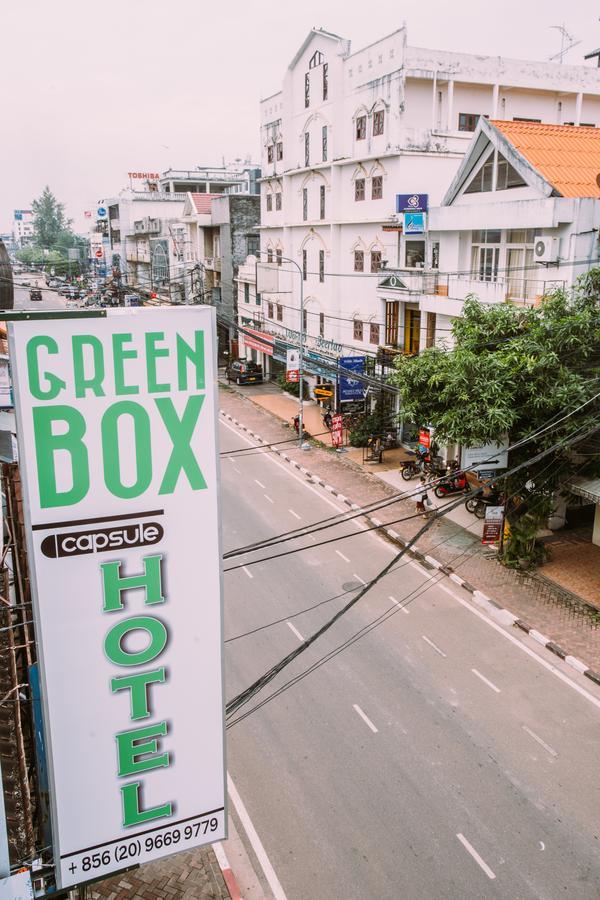 Green Box Capsule Hostel & Hotel Vientiane Bagian luar foto